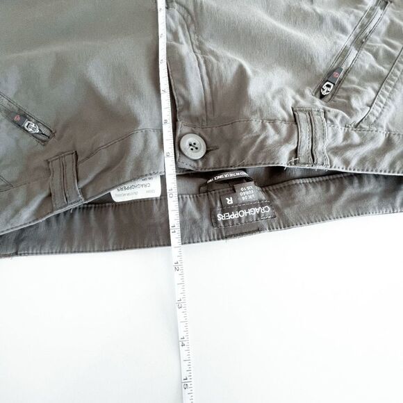 Craghoppers Womens Hiking Pants Cargo Style Straight Leg Dark Green Size 10 - Picture 9 of 11